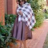 The Brown Duchess Satin Skirt - Image 2