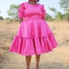 Pink Majesty Midi Dress - Image 2
