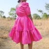 Pink Majesty Midi Dress - Image 5