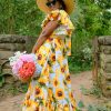 African Sunshine Maxi Dress - Image 4