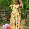 African Sunshine Maxi Dress - Image 6